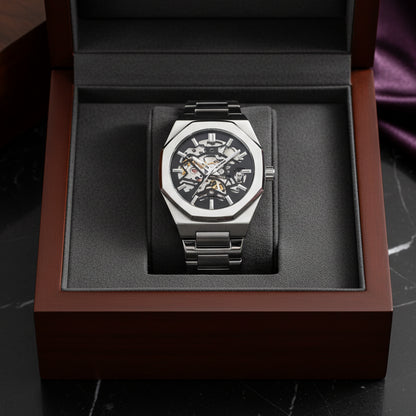 שעון מכני לגבר