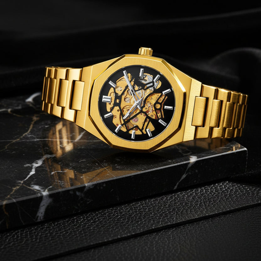 שעון מכני לגבר